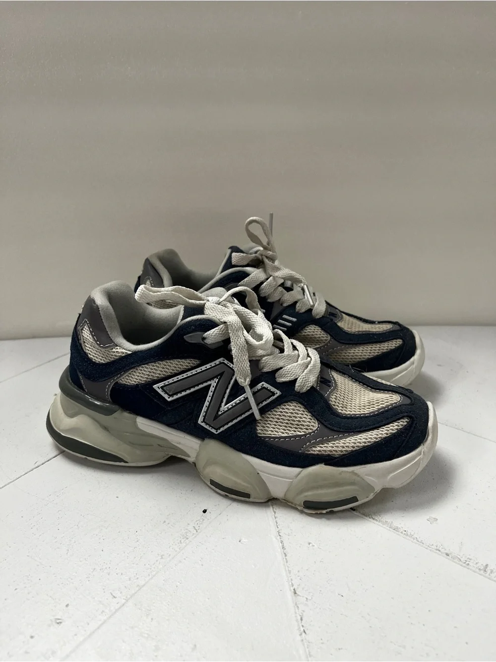 New Balance 9060 Natural Indigo Blue Grey U9060IND Size 2.5
